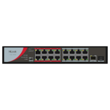 HiLook NS-0318P-130(B) Коммутатор 16-портовый неуправляемый PoE