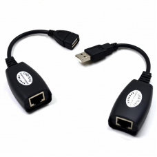 Удлинитель USB Extender до 50м, USB ч/з сет.каб.